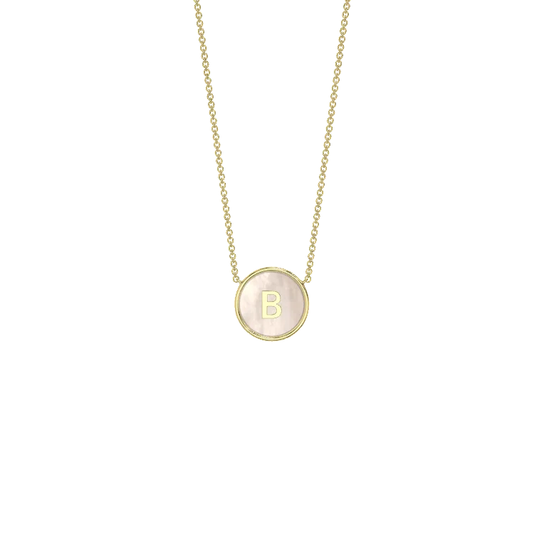 18k Gold Plated Silver Pearl Zodiac Necklace