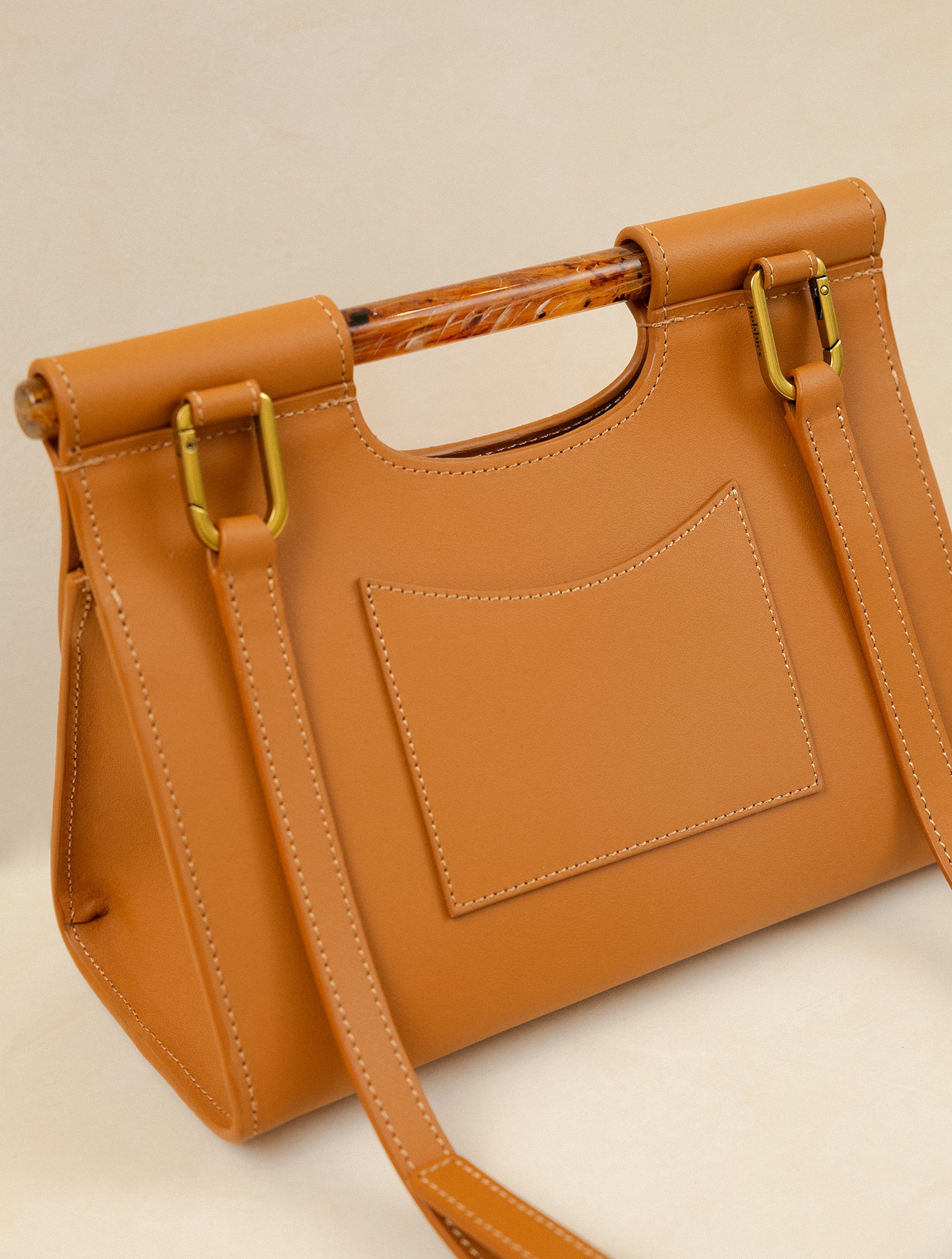 Ancône Purse in "Speculoos"