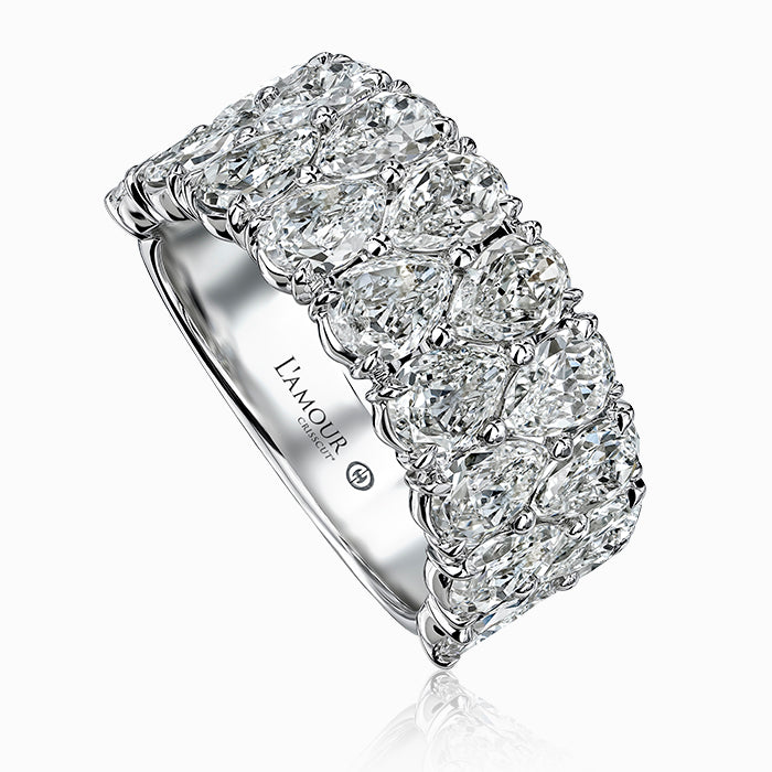 Crisscut l'Amour Interlocking Pear Band