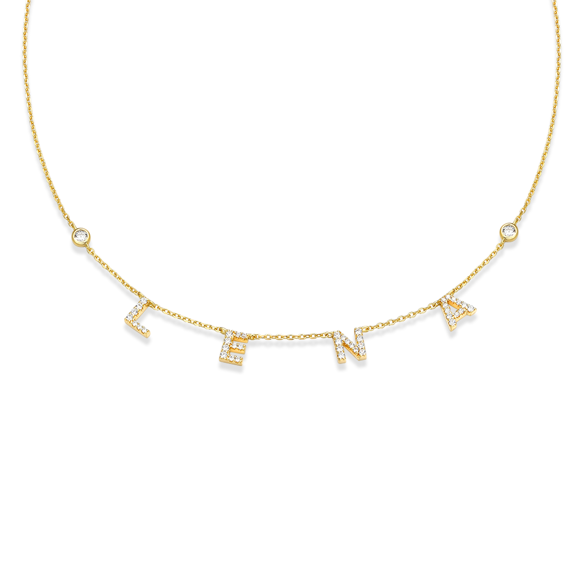 Luxe Letter Necklace SS25N004BR
