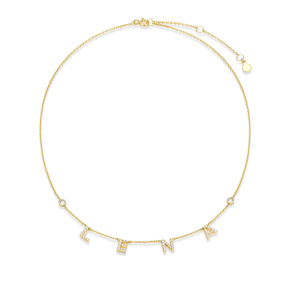 Luxe Letter Necklace SS25N004BR