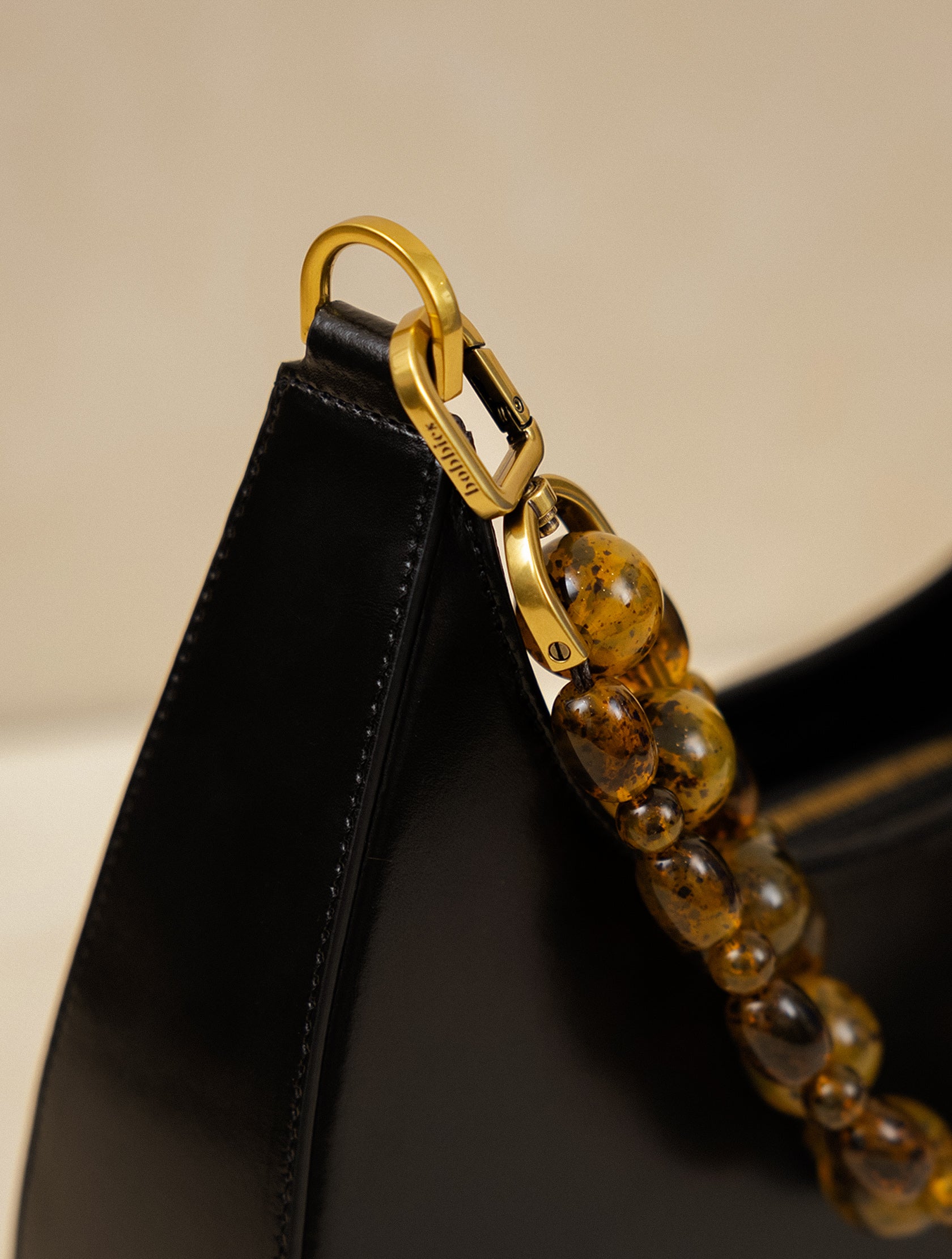 Grand Aléria Purse "Noir Ténèbres"