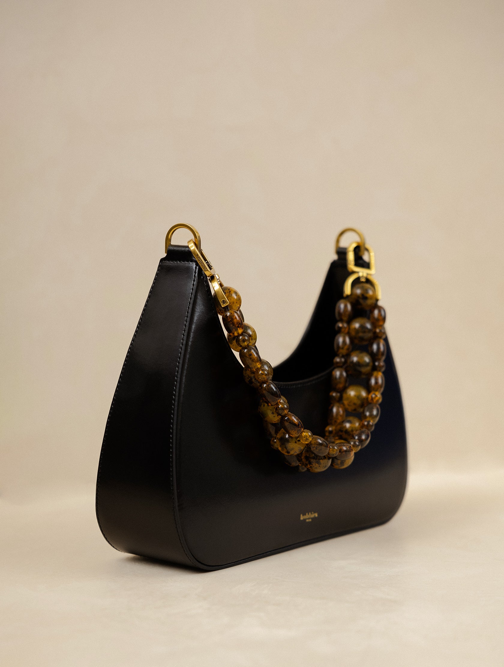 Grand Aléria Purse "Noir Ténèbres"