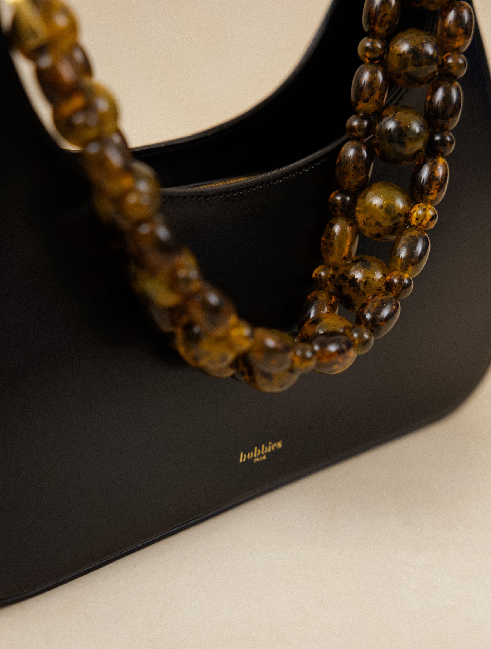 Grand Aléria Purse "Noir Ténèbres"