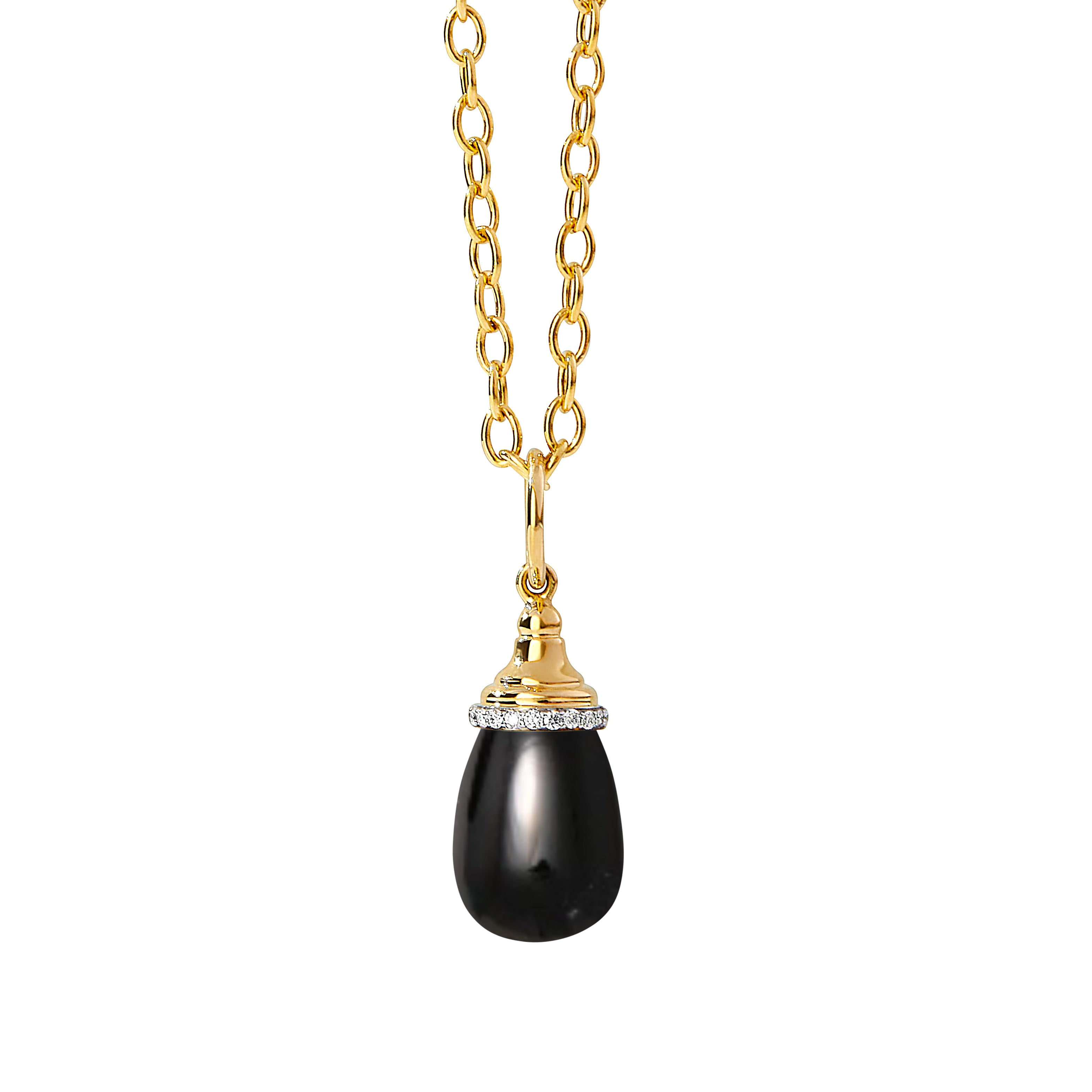 Mogul Black Onyx Mini Drop Pendant